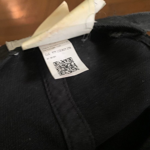 Coach jockey hat used, black, size L
