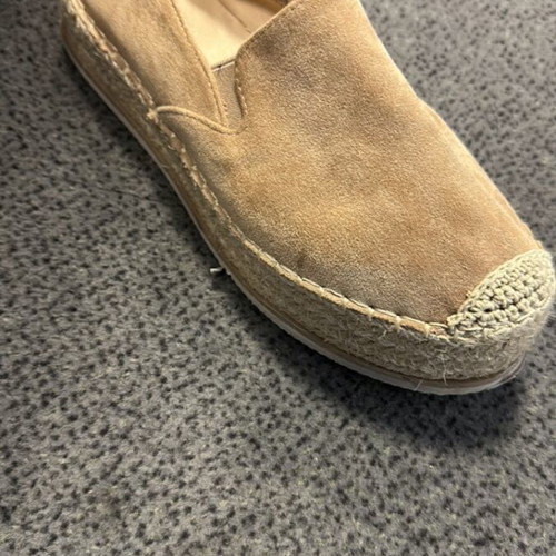 Espadrilles size 38 camel color like new