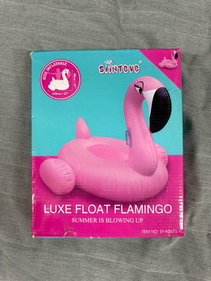 Inflatable Flamingo for Sea and Pool 110cm New
