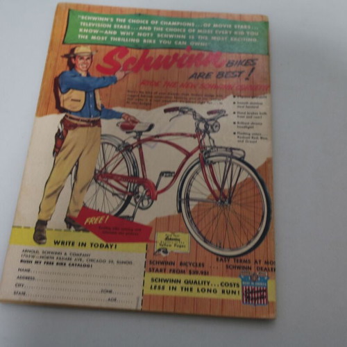 The Lone Ranger #120 comic book used, Dell Comics June 1958
