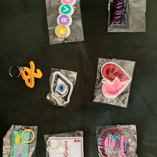 Karavan keychains new, various designs