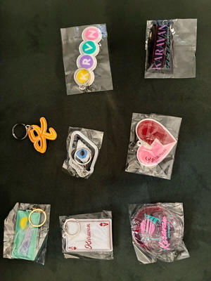 Karavan keychains new, various designs