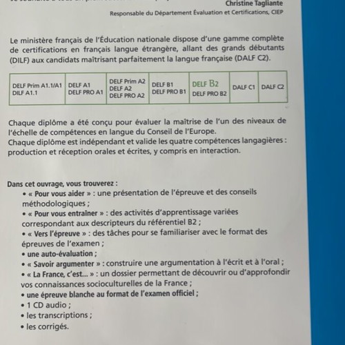 Réussir le DELF B2 French exam guide