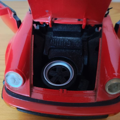 Vintage Porsche 911 Speedster Carrera κάμπριο Maisto 1:18 μεταχειρισμένο μεταλλικό μοντέλο