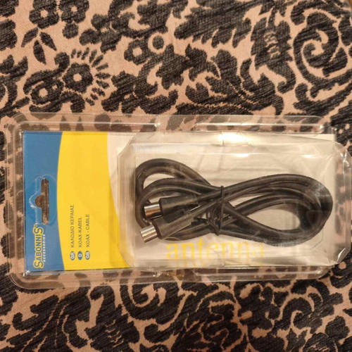 Antenna cable 1.5 meter new, sealed