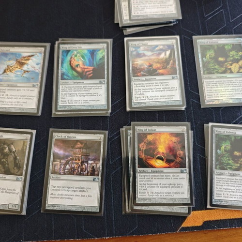 MTG M13 Artifacts and Lands Collection Like New with Sleeves