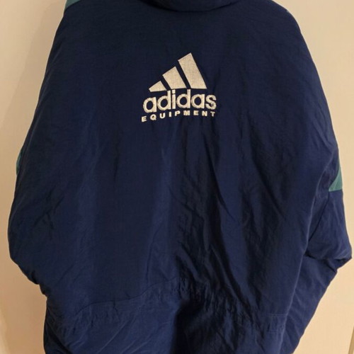 Adidas vintage retro thick long jacket XL used