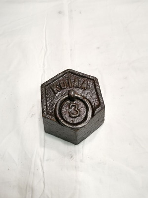 Βάρος μεταχειρισμένο 3 κιλά εποχής 1950