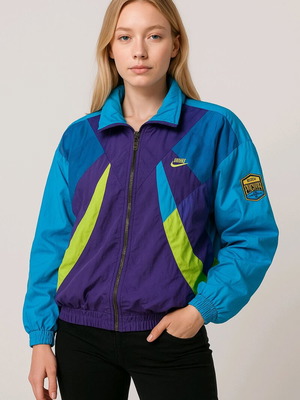 Vintage Nike Premier jacket men’s XL 90s multicolor like new