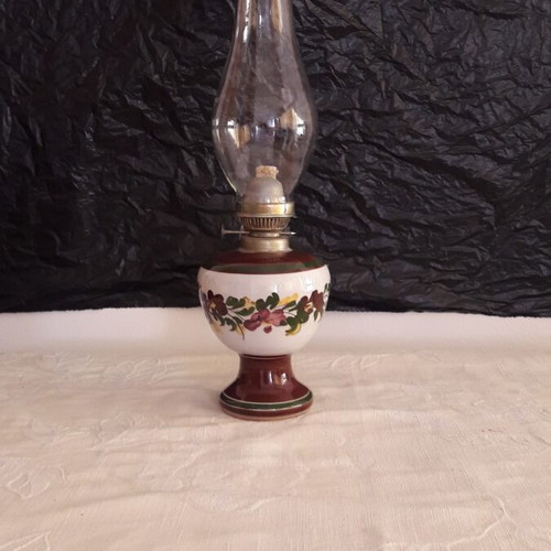Vintage ceramic oil lamp like new