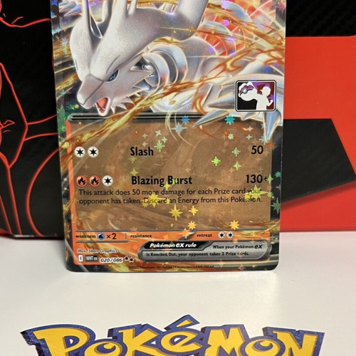 Reshiram Ex Pokémon card 020/086 Double Rare
