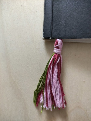 Crocheted bookmark new