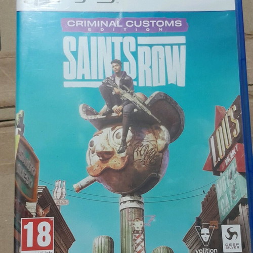 Saints Row Criminal Customs Edition PS5 game like new