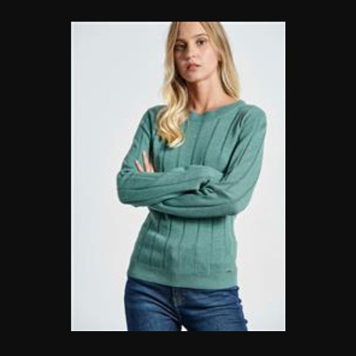 Funky Buddha women's green pullover like new, size S