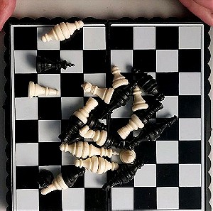 Σκακι ταξιδιου μινι τσεπης επιτραπεζιο παιχνιδι