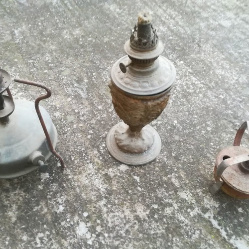 chimney - gas stove - lamp