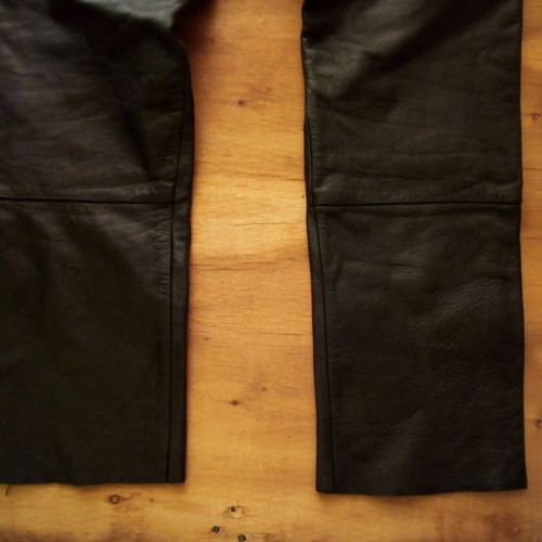 Reusch leather motorcycle pants used, size 40