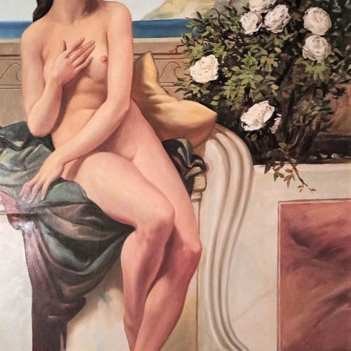 D. Alexis Nude Painting new, framed, large size