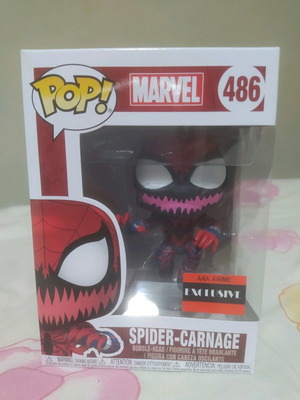 Funko Pop Spider-Carnage AAA ANIME exclusive καινούργιο