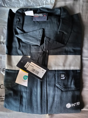 Men's work jacket XL new, blue