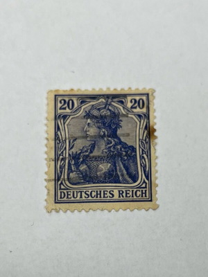 Germania Deutsches Reich Stamp 1902 like new