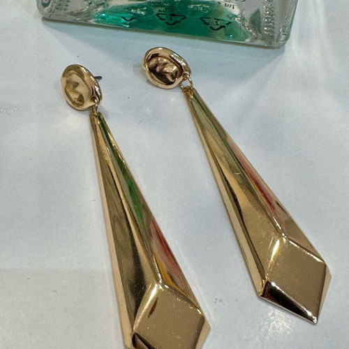 Earrings new gold-colored