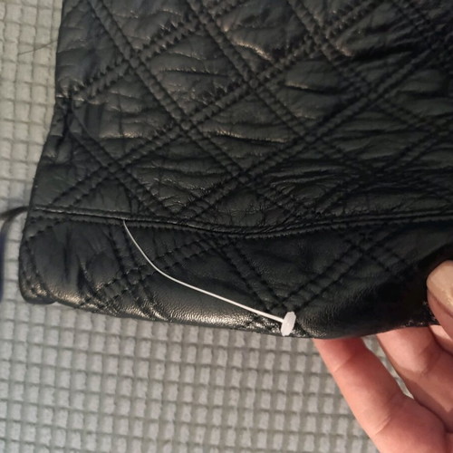 Zara quilted black skirt new, size Large