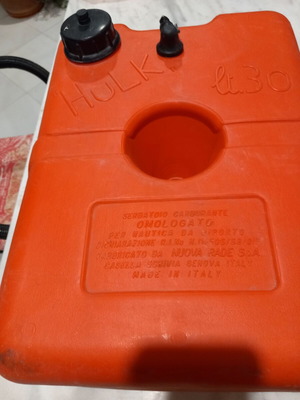 HULK portable fuel tank 30 lt like new