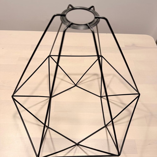 Minimal black ceiling light like new for pendant