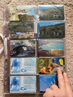 Phone cards like new, pack of 150 from 2002 to present
