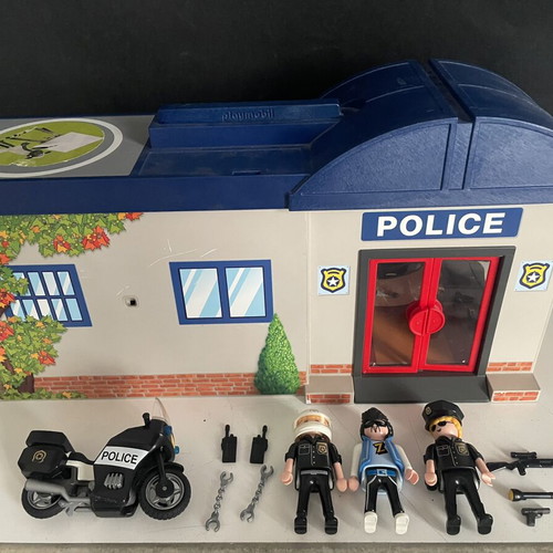 Playmobil police suitcase