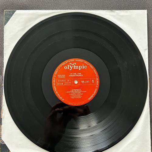 Virgin Prunes If I Die LP used, Greek pressing 1983