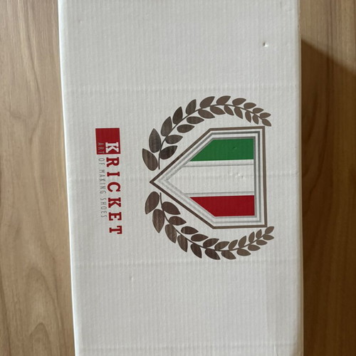 Мъжки кожени мокасини Kricket номер 43 като нови, черни