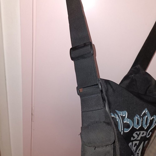 Bodytalk shoulder bag like new, black, waterproof, canvas