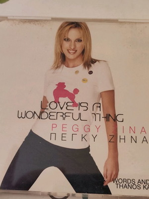 CD single Love is a wonderful thing Πέγκυ Ζήνα
