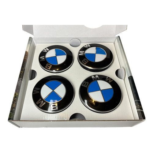 BMW floating center caps, new
