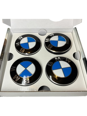 BMW floating center caps, new