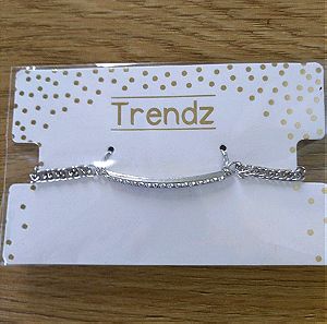 Bracelet glass metal style Trend