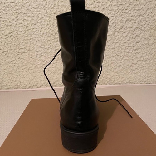 Workshop Shoes leather boots size 41 used, black