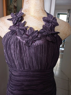 Jaune Rouge cocktail dress lilac size M/L like new