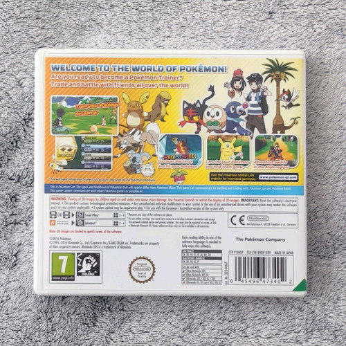 Pokemon Sun Nintendo 3DS used with booklet