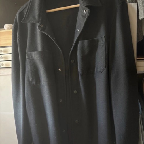 Zara men black shacket size M new