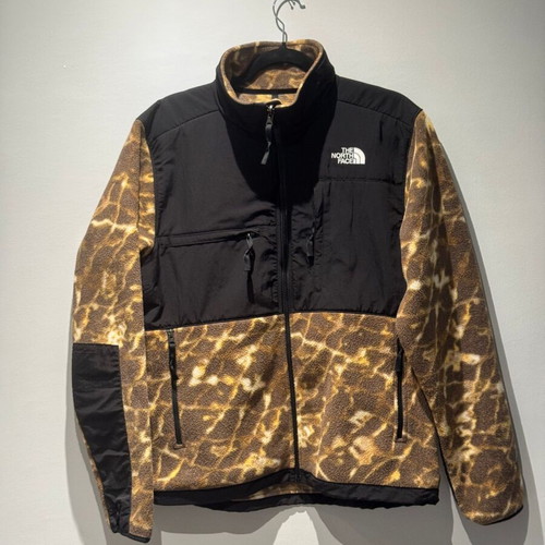 The North Face Fleece Jacket Medium like new, black and yellow