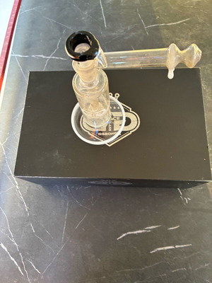 Grace Glass Bong used for oil and herb