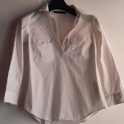 Zara women's white shirt size S