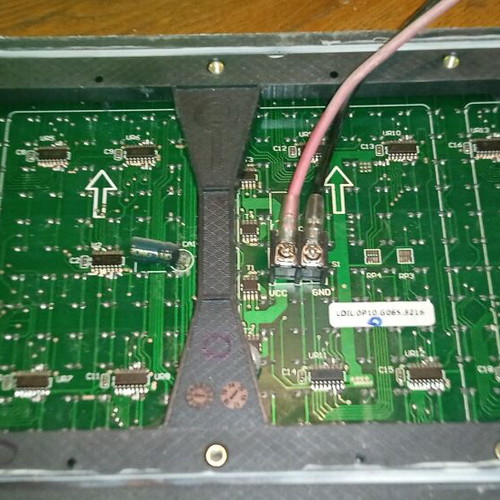 LED Panel P10 32x16 waterproof programmable, like new