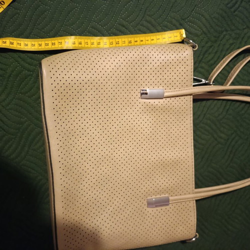Medium shoulder bag new, beige