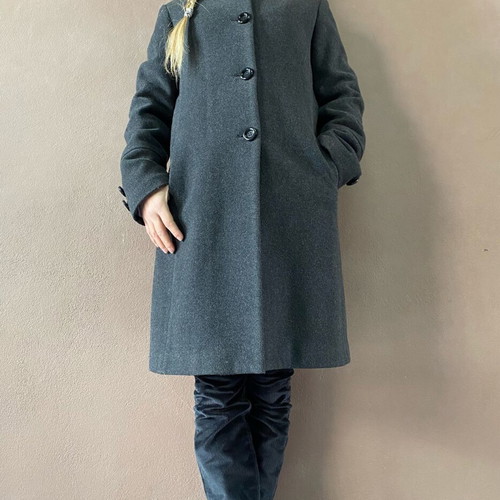 Gray coat like new, size S
