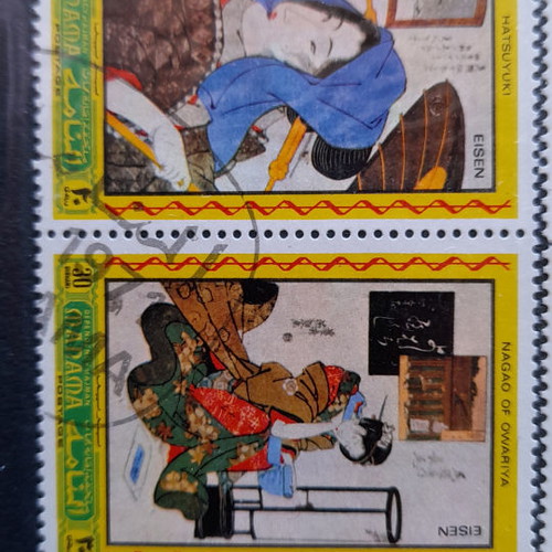 Stamp collection new, 2 rows
