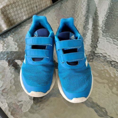 Adidas athletic shoes size 36 and 2/3 like new, blue